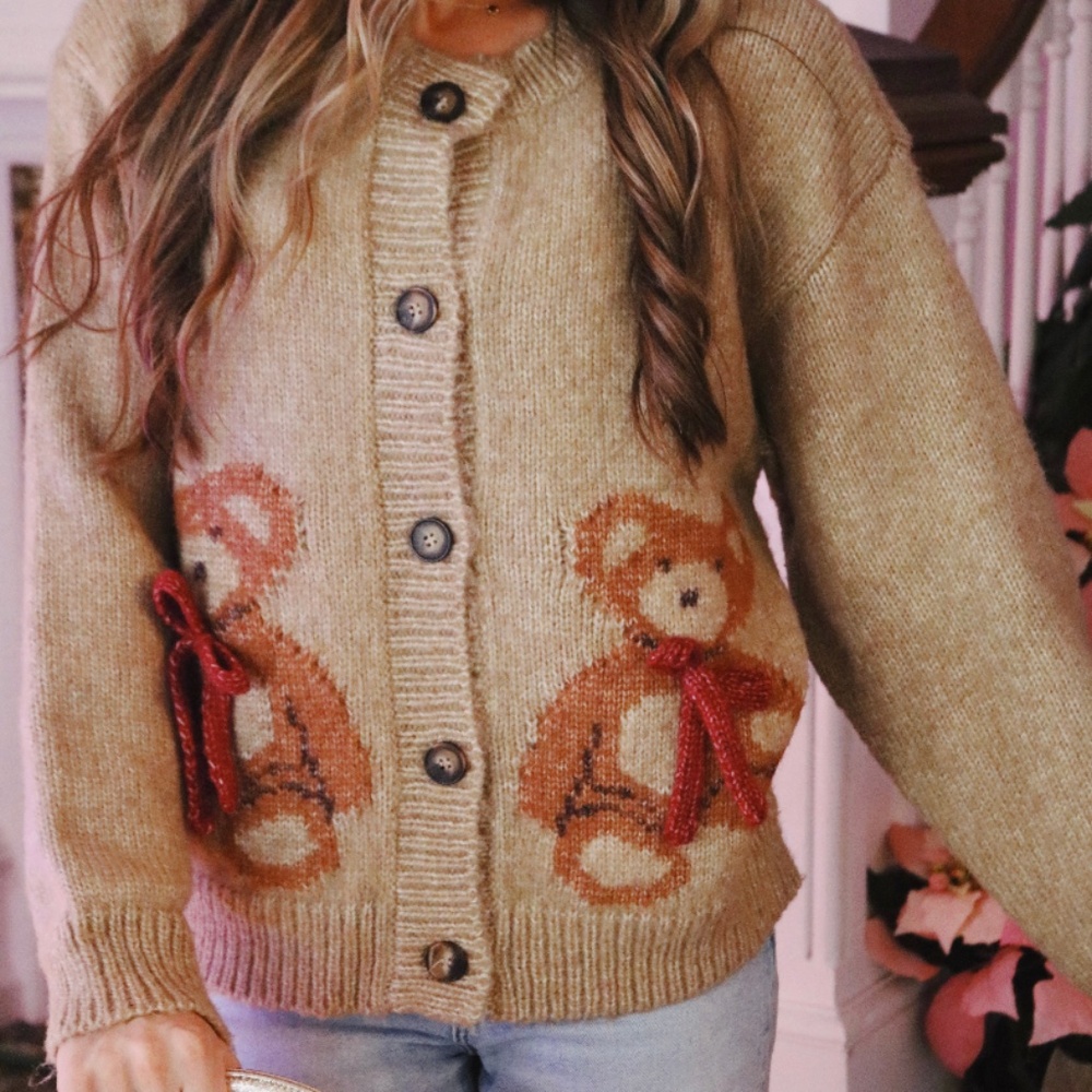 BEAR HUG CARDIGAN